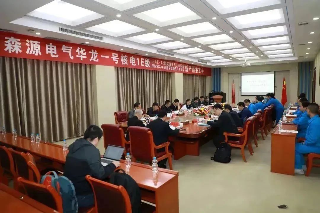 “硬核”//森源电气华龙一号核电1E级中压、低压开关设备新产品、科技成果鉴定会圆满成功